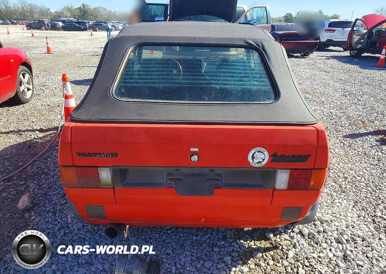 1982 Volkswagen Rabbit Deluxe VIN:WVWCA0157CK002261 - 6
