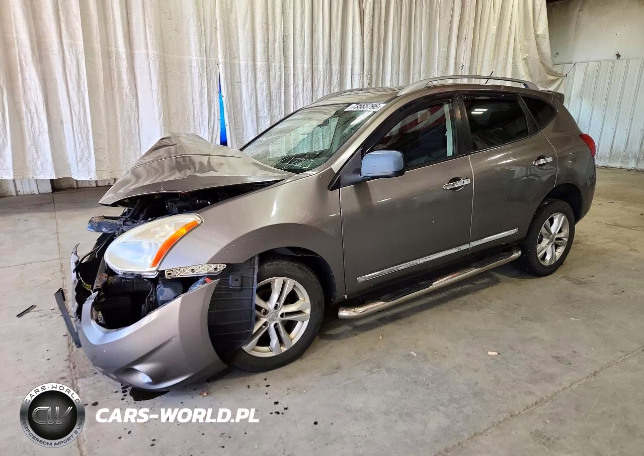 2012 Nissan Rogue S VIN:JN8AS5MVXCW710157 - 1