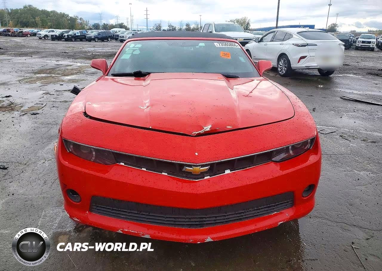 2015 Chevrolet Camaro Lt VIN:2G1FF3D39F9280233 - 5