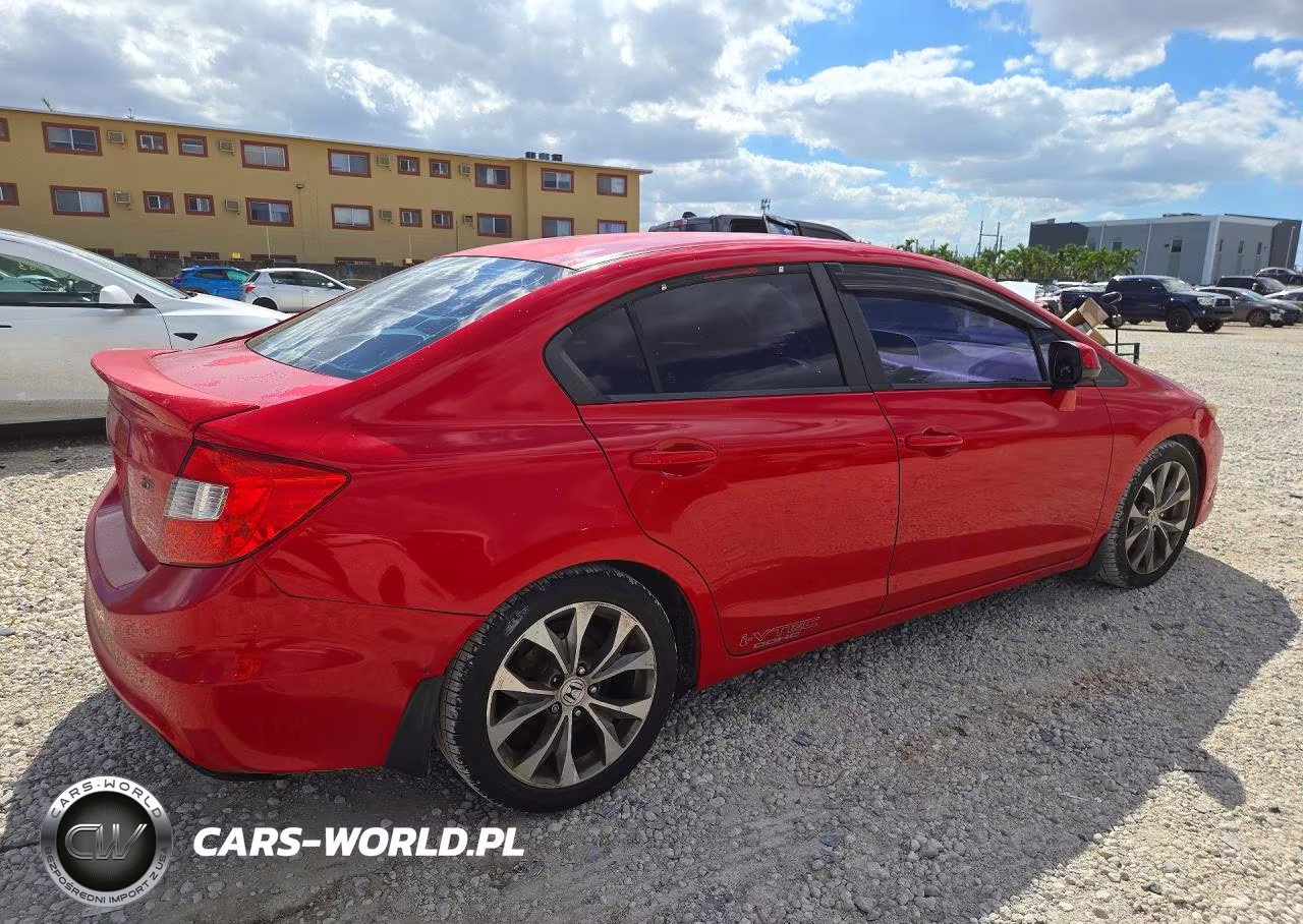 2012 Honda Civic Si VIN:2HGFB6E58CH702189 - 3
