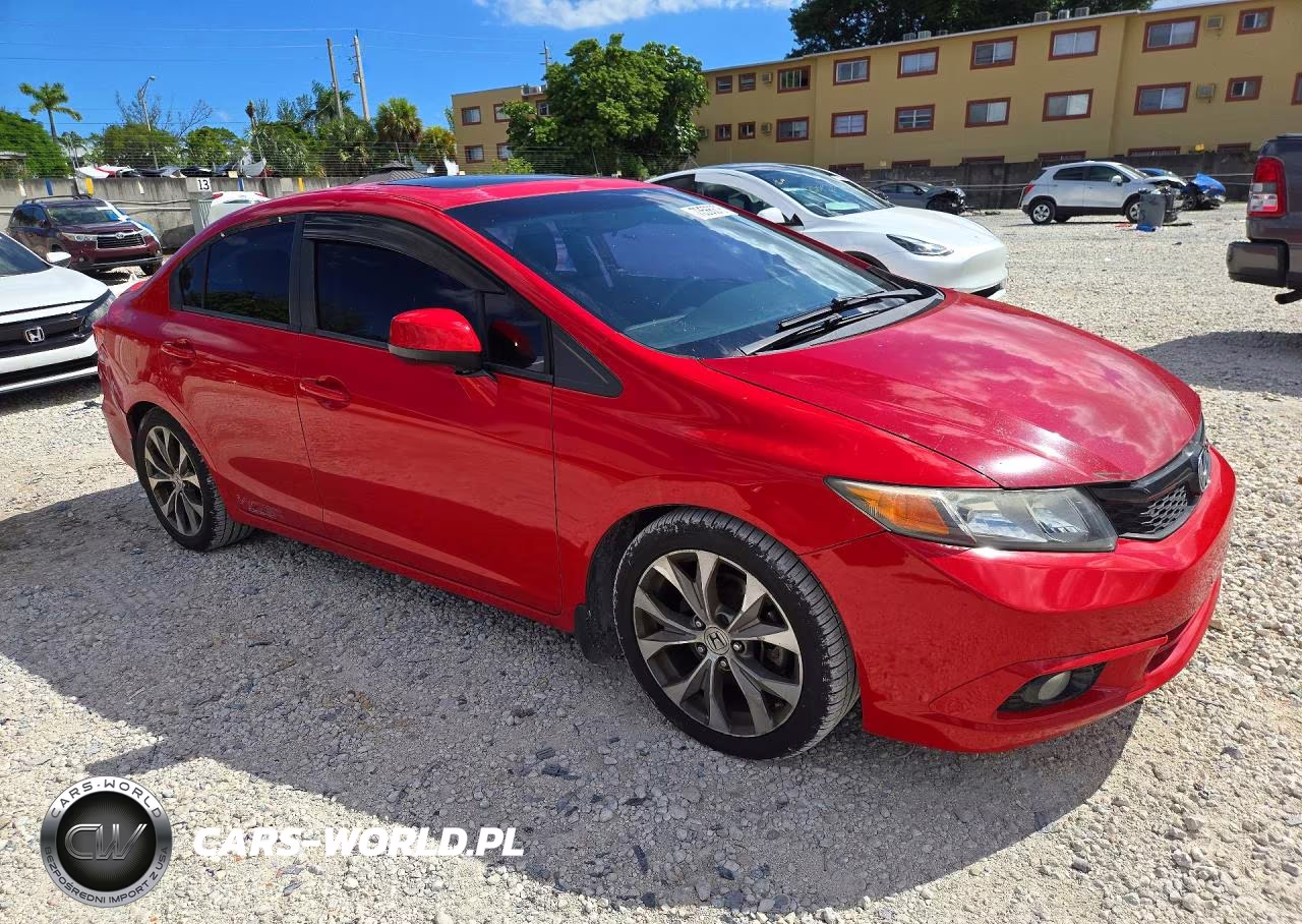 2012 Honda Civic Si VIN:2HGFB6E58CH702189 - 4