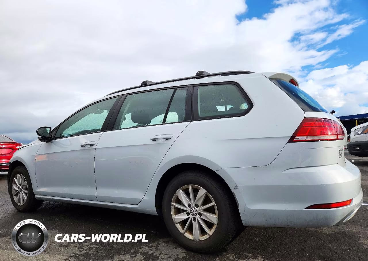 2018 Volkswagen Golf Sportwagen S VIN:3VWD17AU5JM756041 - 2