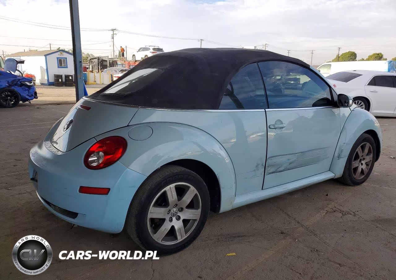 2006 Volkswagen New Beetle Convertible VIN:3VWPF31Y96M307785 - 3