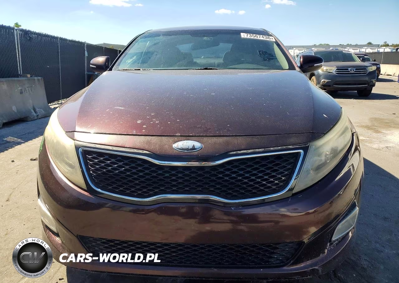 2014 Kia Optima Lx VIN:5XXGM4A75EG326100 - 5
