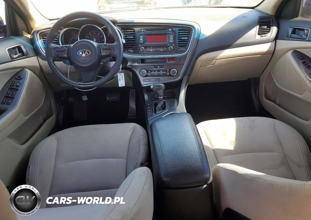 2014 Kia Optima Lx VIN:5XXGM4A75EG326100 - 8
