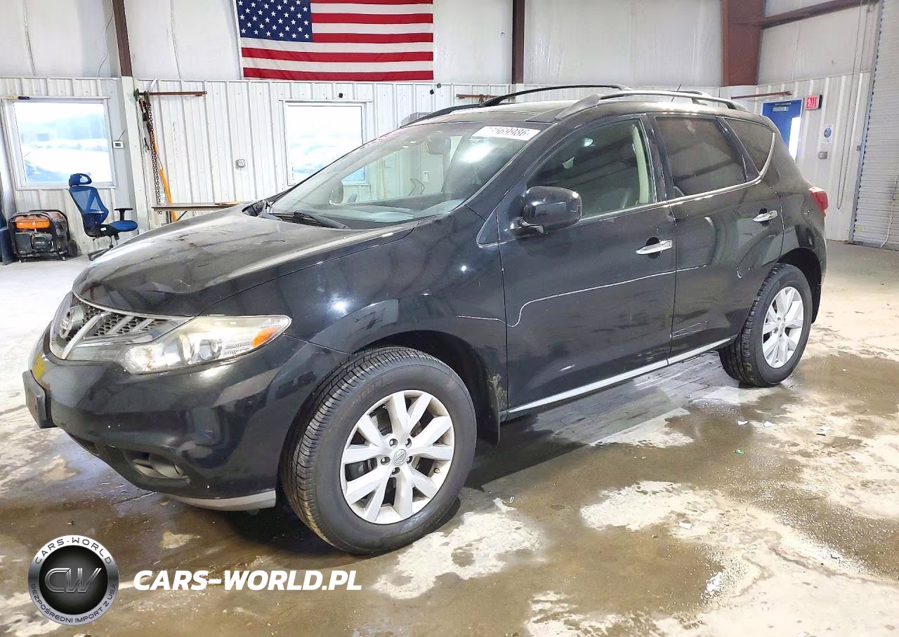2012 Nissan Murano S VIN:JN8AZ1MW0CW222283 - 1