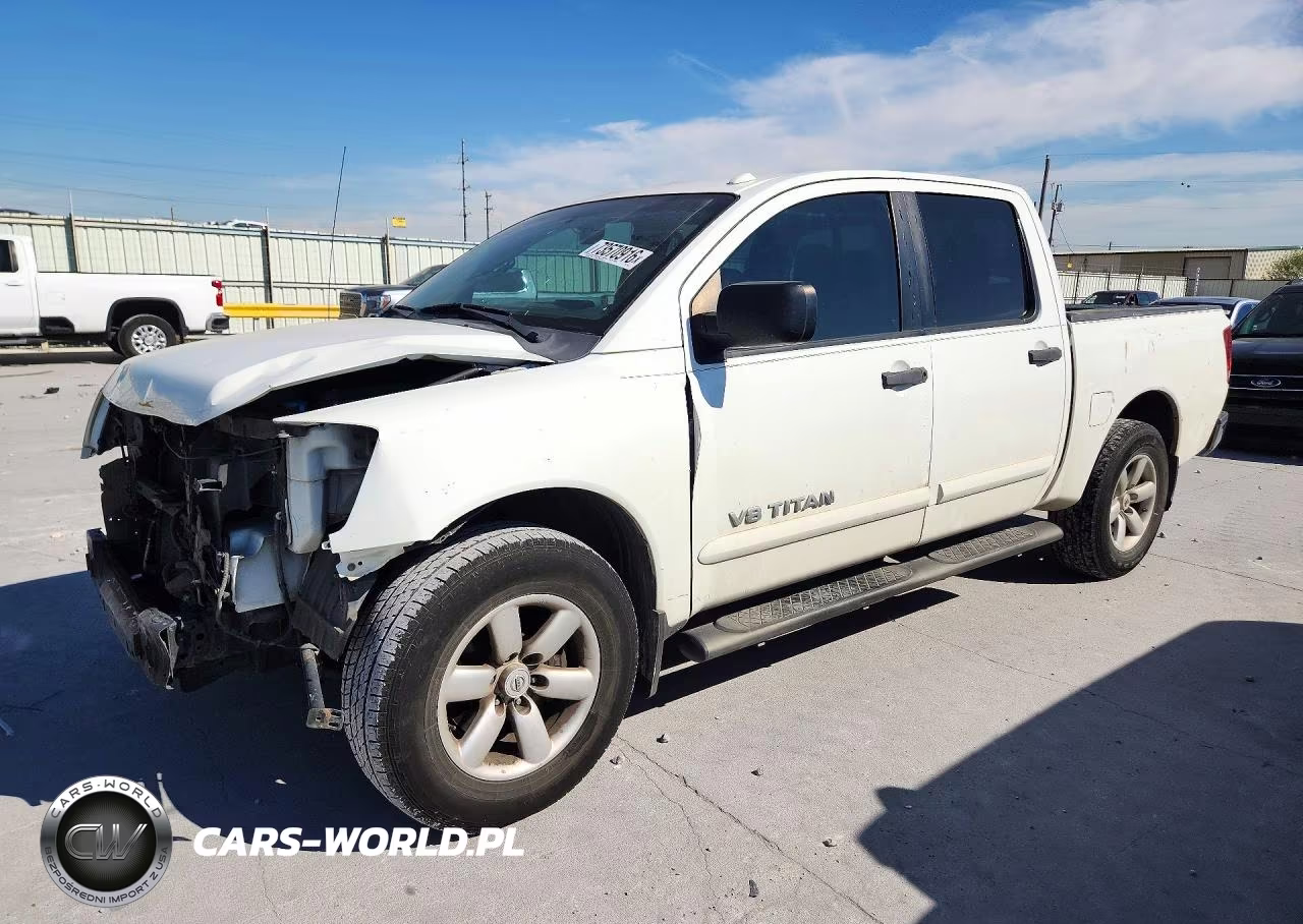 2014 Nissan Titan Sv VIN:1N6BA0EDXEN514723 - 1