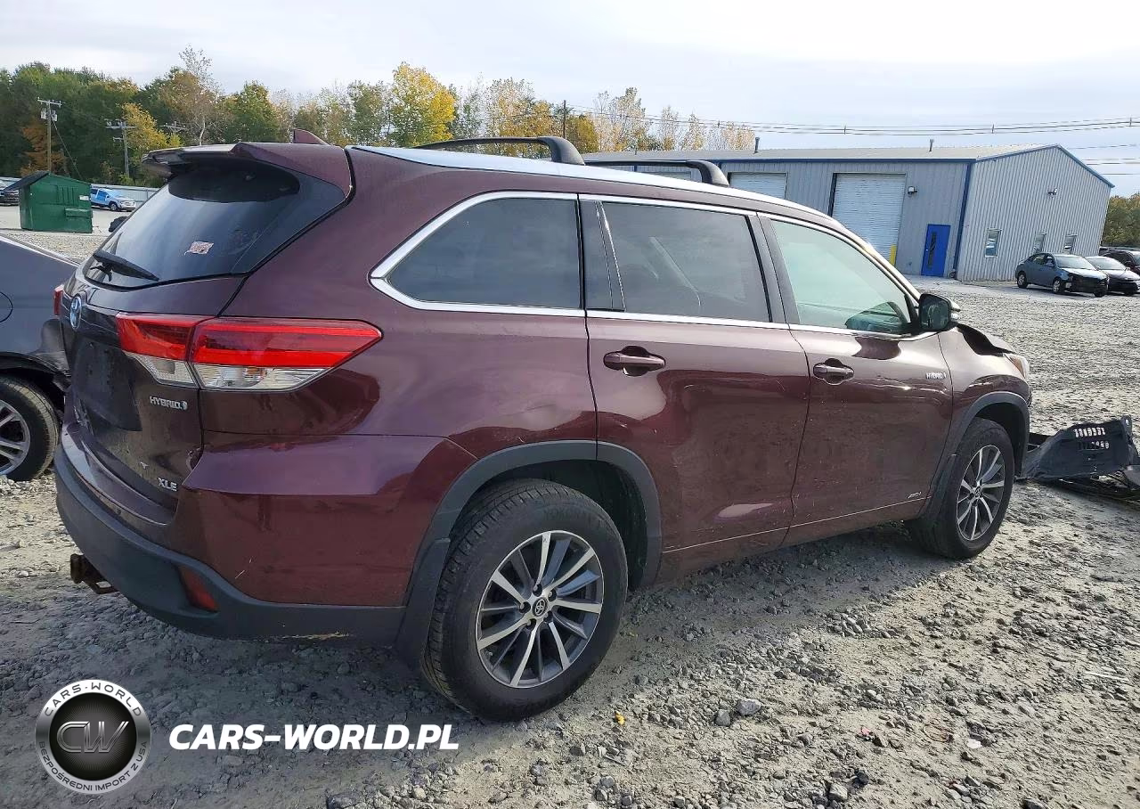 2018 Toyota Highlander Hybrid Xle VIN:5TDJGRFH4JS046284 - 3
