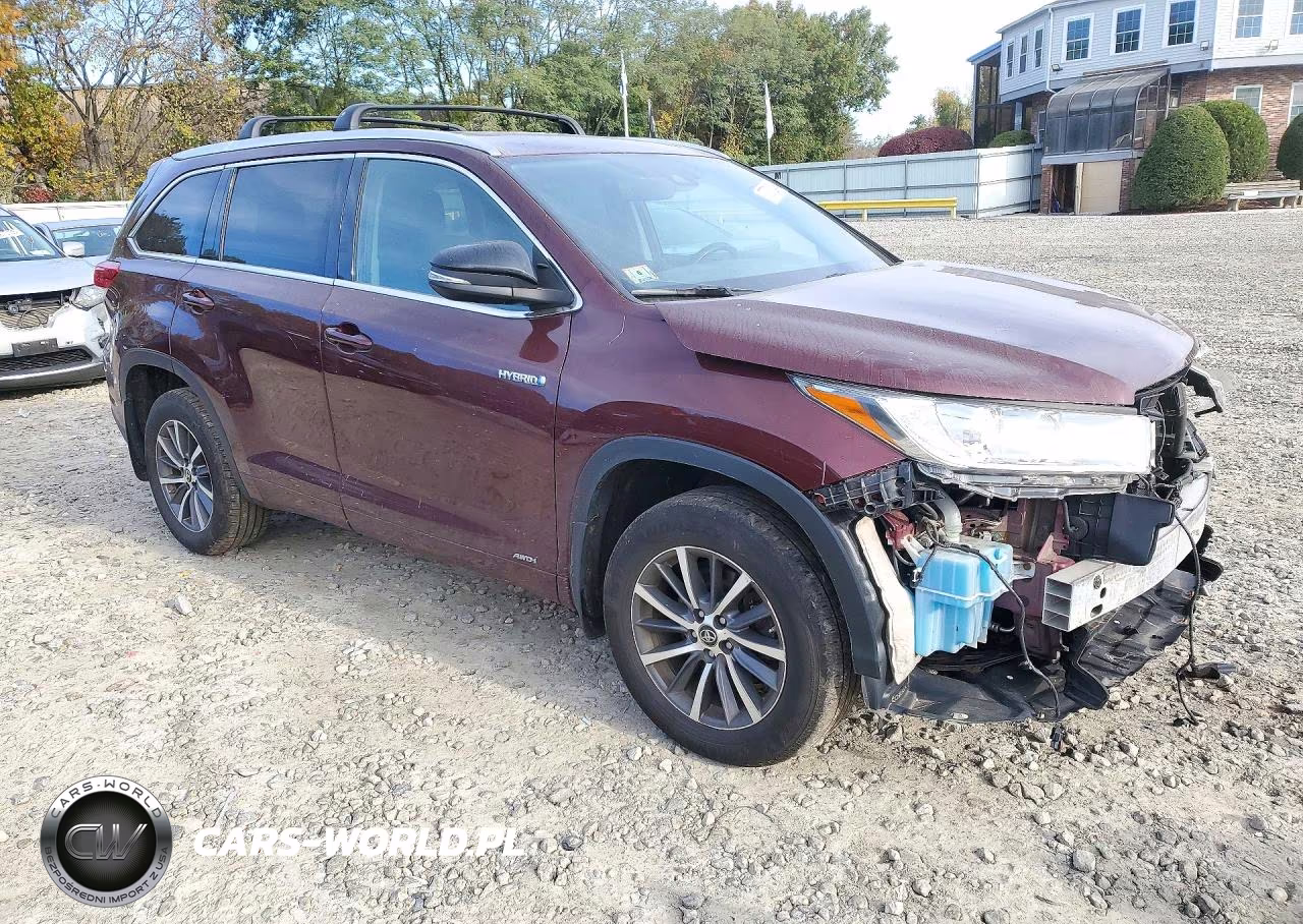 2018 Toyota Highlander Hybrid Xle VIN:5TDJGRFH4JS046284 - 4