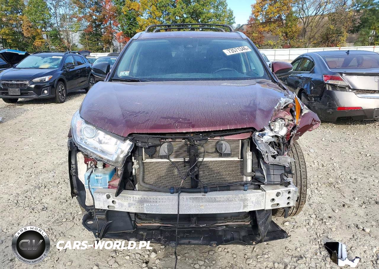 2018 Toyota Highlander Hybrid Xle VIN:5TDJGRFH4JS046284 - 5