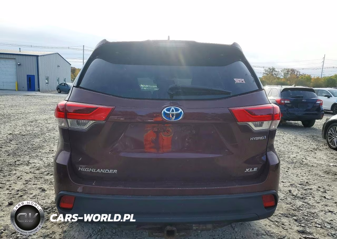 2018 Toyota Highlander Hybrid Xle VIN:5TDJGRFH4JS046284 - 6