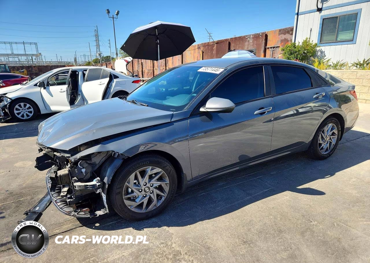 2024 Hyundai Elantra Sel VIN:KMHLM4DG4RU709130 - 1