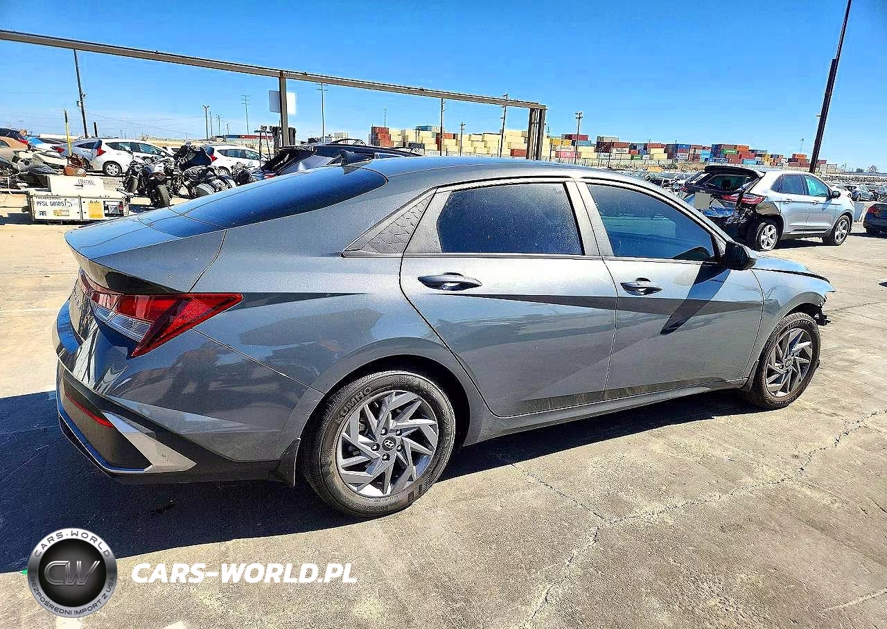 2024 Hyundai Elantra Sel VIN:KMHLM4DG4RU709130 - 3