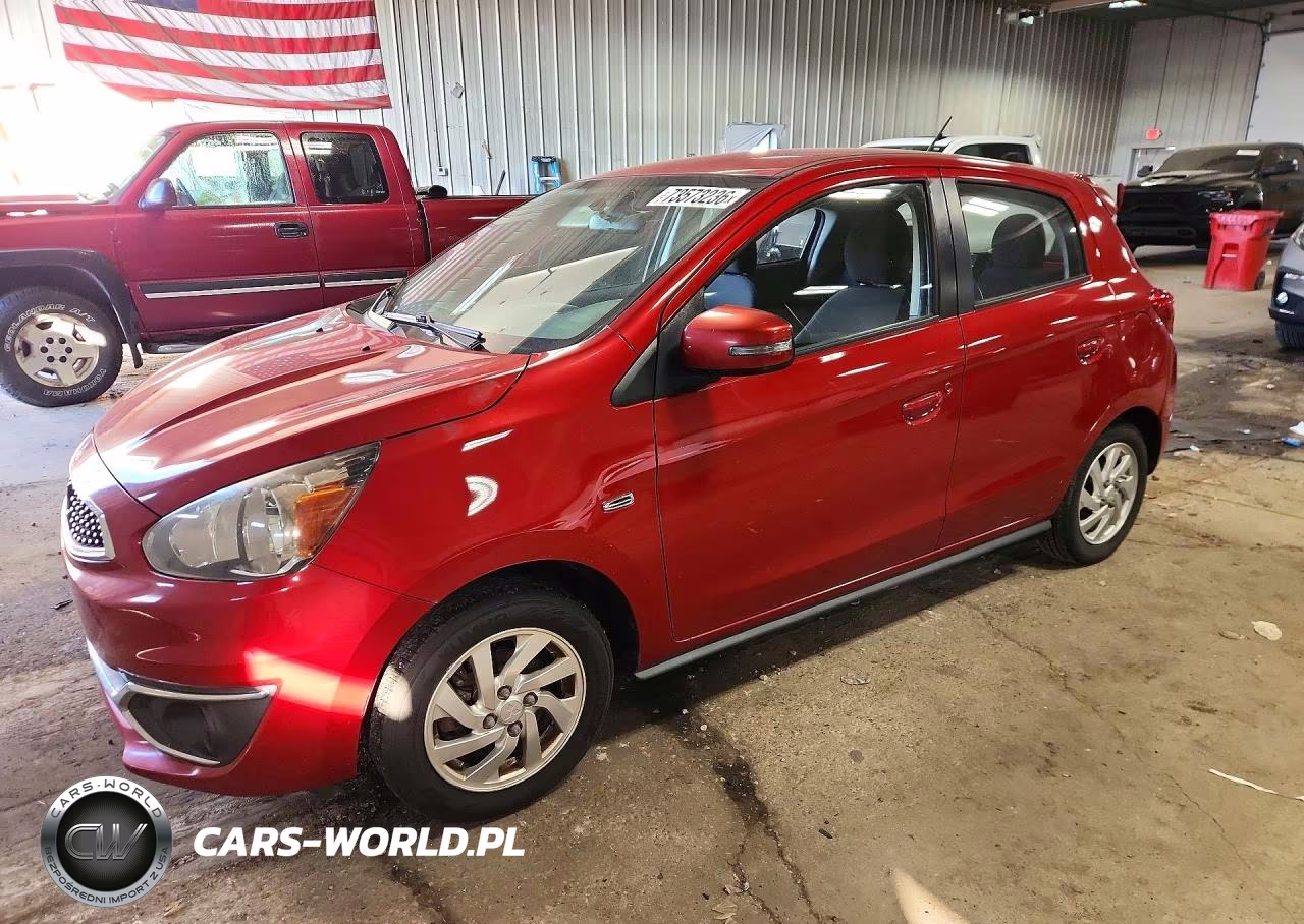 2018 Mitsubishi Mirage Se VIN:ML32A4HJ4JH002155 - 1