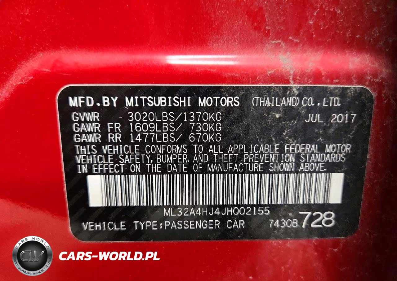 2018 Mitsubishi Mirage Se VIN:ML32A4HJ4JH002155 - 12