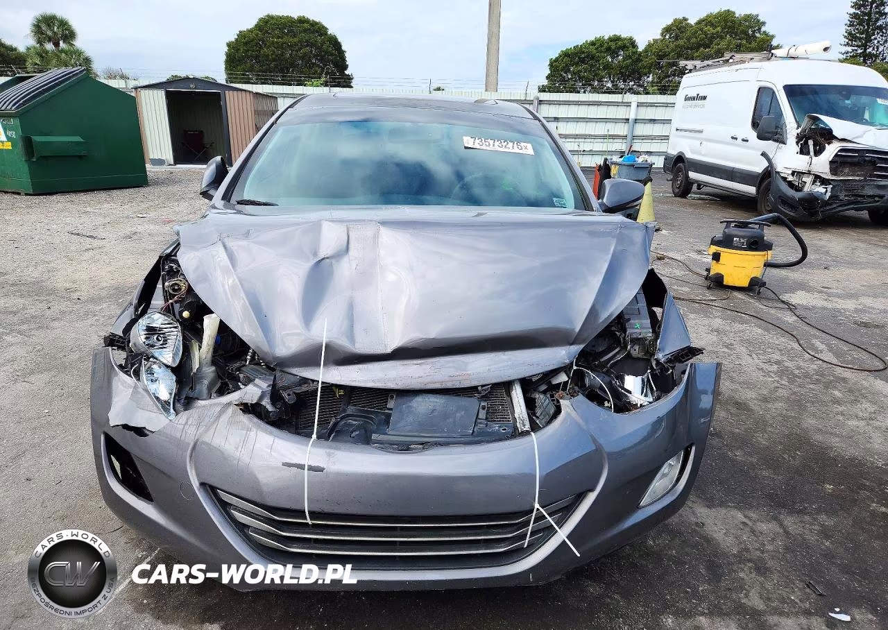 2013 Hyundai Elantra Limited VIN:5NPDH4AE7DH237086 - 5