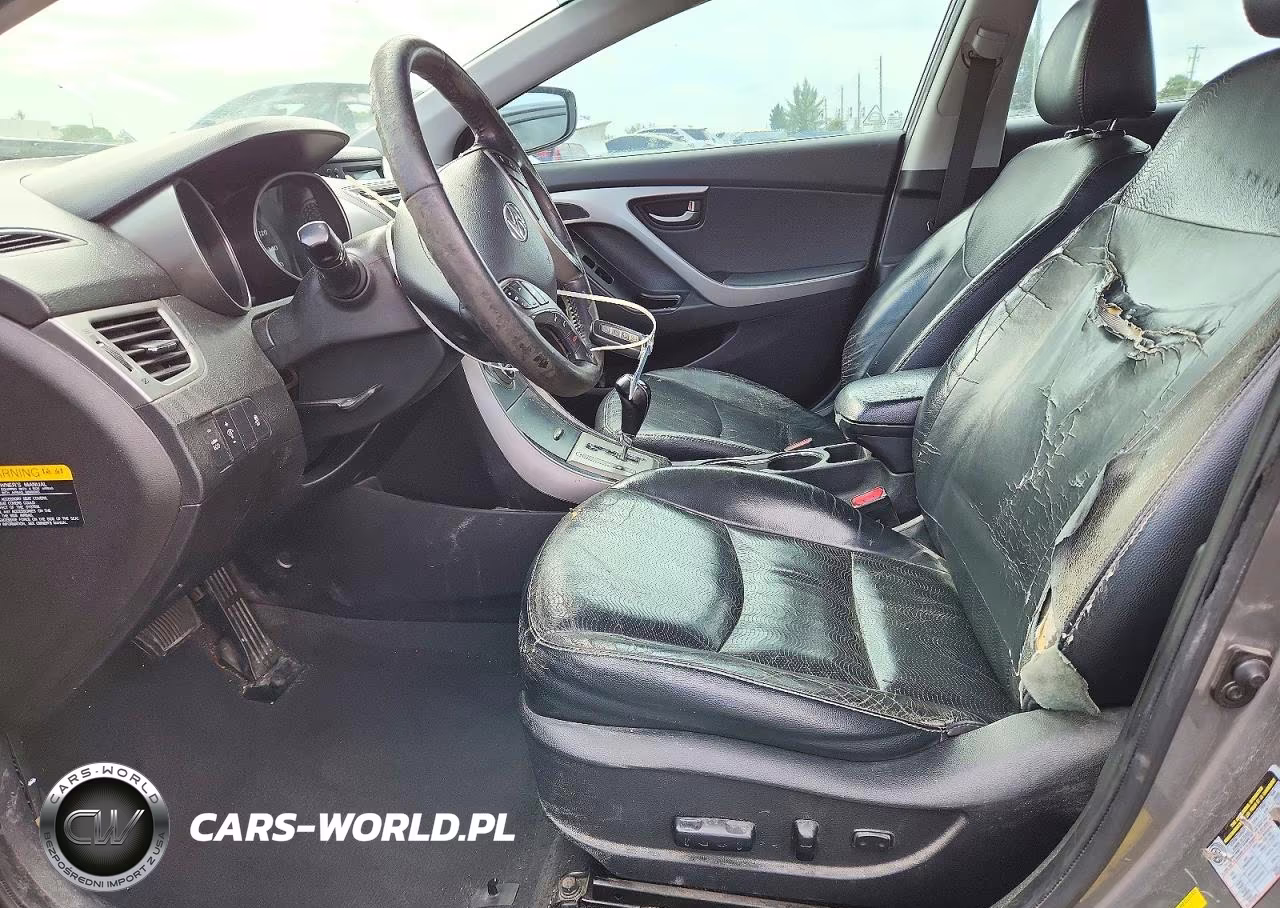 2013 Hyundai Elantra Limited VIN:5NPDH4AE7DH237086 - 7