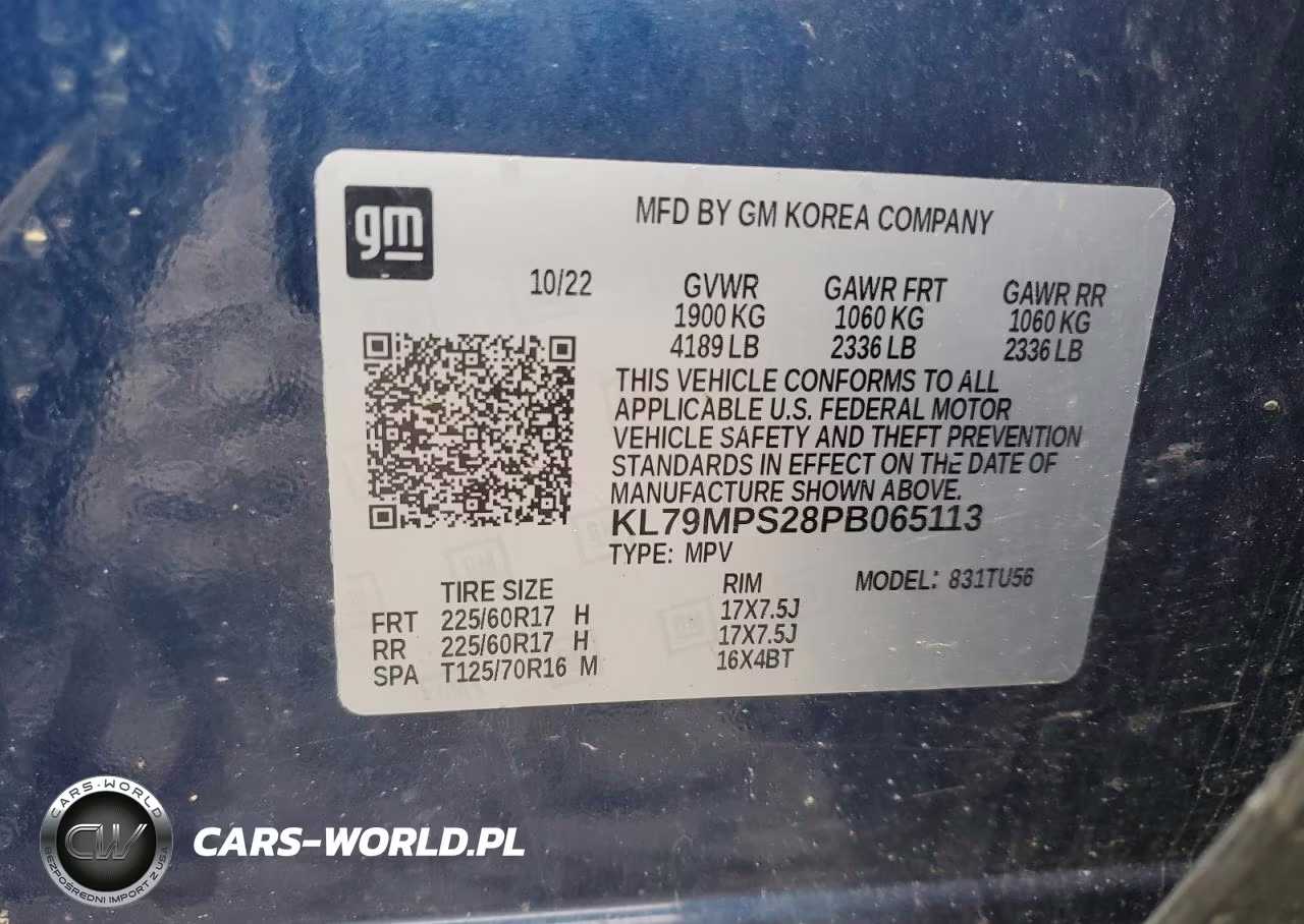 2023 Chevrolet Trailblazer Lt VIN:KL79MPS28PB065113 - 13