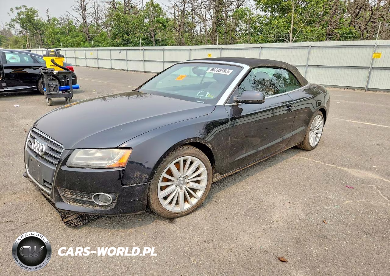 2012 Audi A5 Premium Plus VIN:WAULFAFH2CN001458 - 1