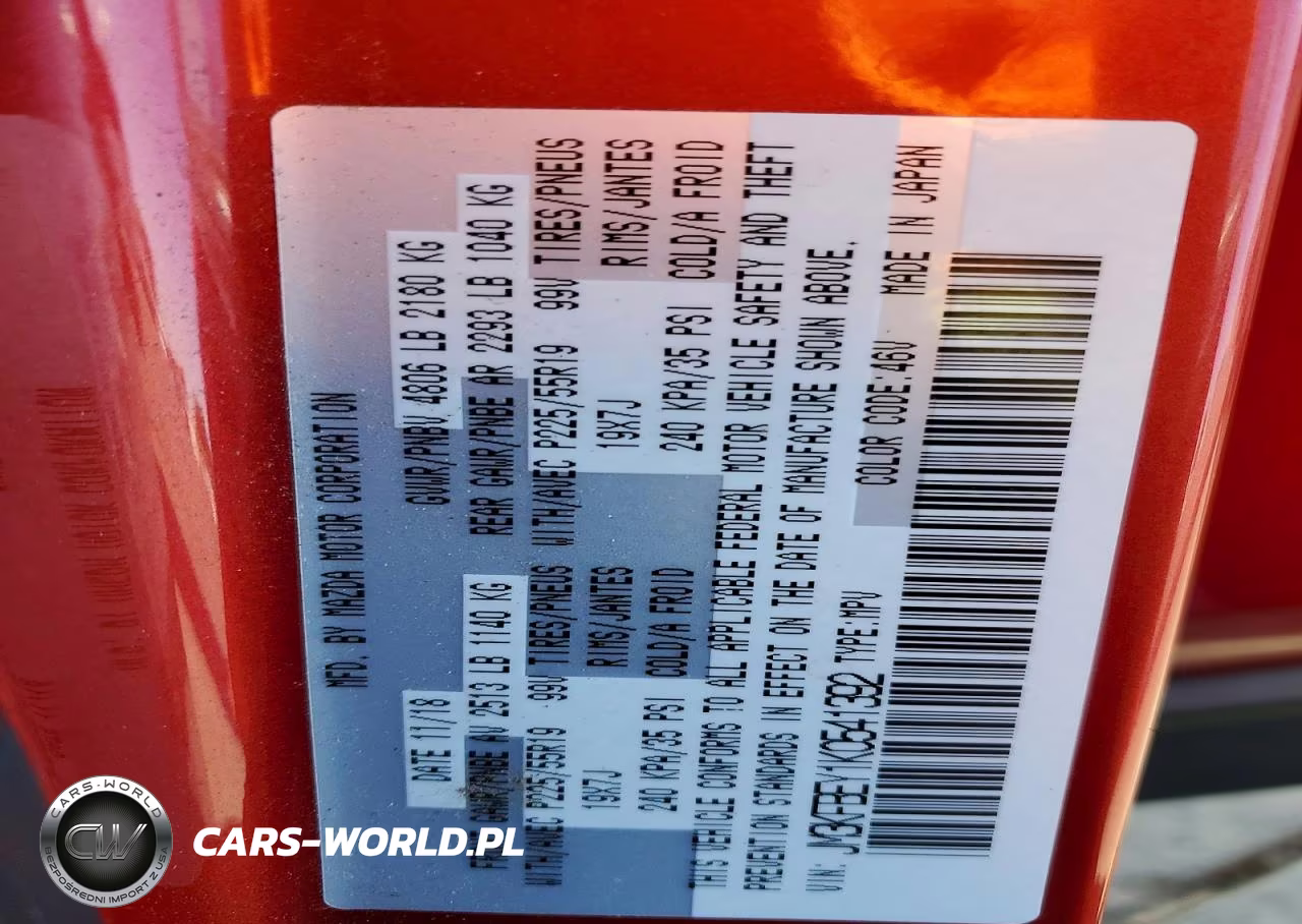 2019 Mazda Cx-5 Signature VIN:JM3KFBEY1K0541392 - 13