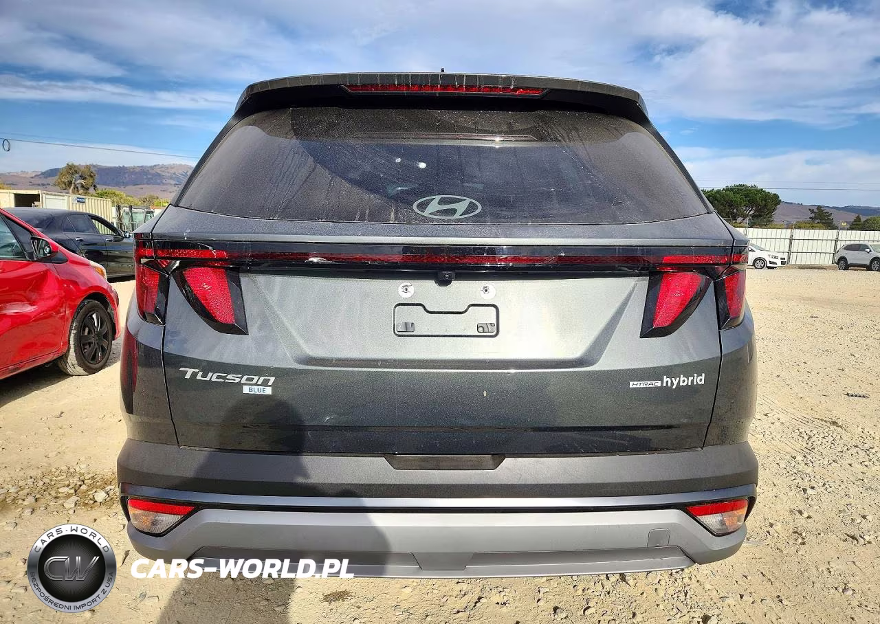 2025 Hyundai Tucson Blue VIN:KM8JBDD16SU375522 - 6