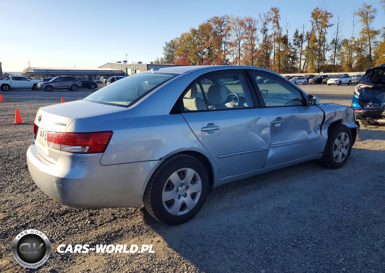2007 Hyundai Sonata Gls VIN:5NPET46C47H255382 - 3