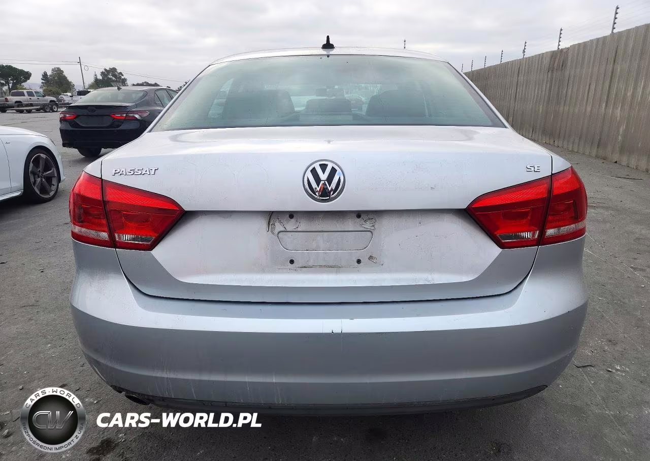 2012 Volkswagen Passat Se VIN:1VWBH7A32CC022195 - 6