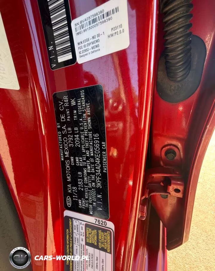 2019 Kia Forte S VIN:3KPF34AD4KE056916 - 10