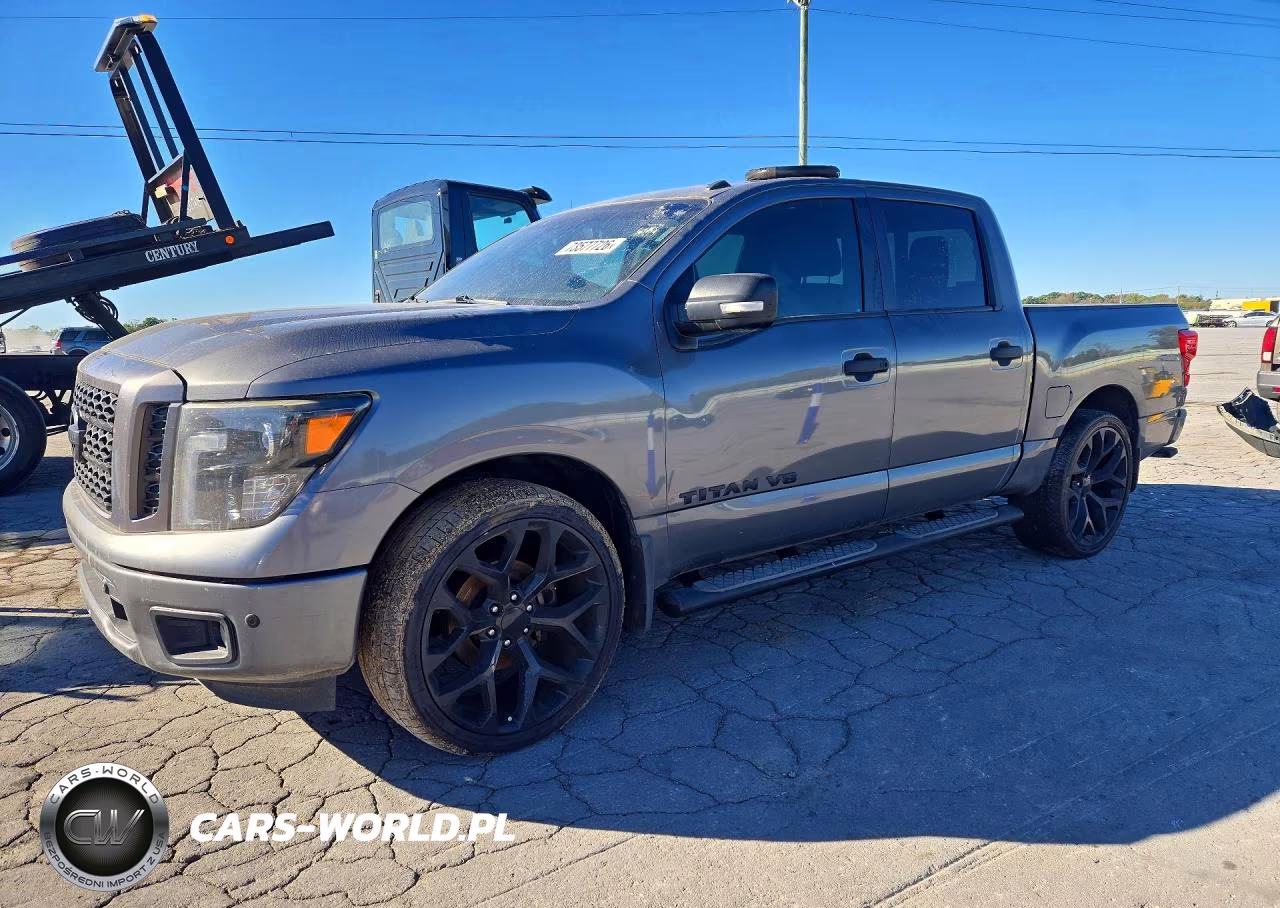 2019 Nissan Titan Sv VIN:1N6AA1E68KN531891 - 1
