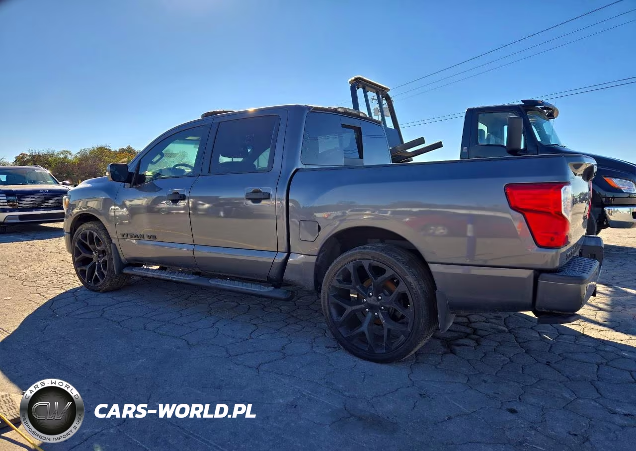 2019 Nissan Titan Sv VIN:1N6AA1E68KN531891 - 2