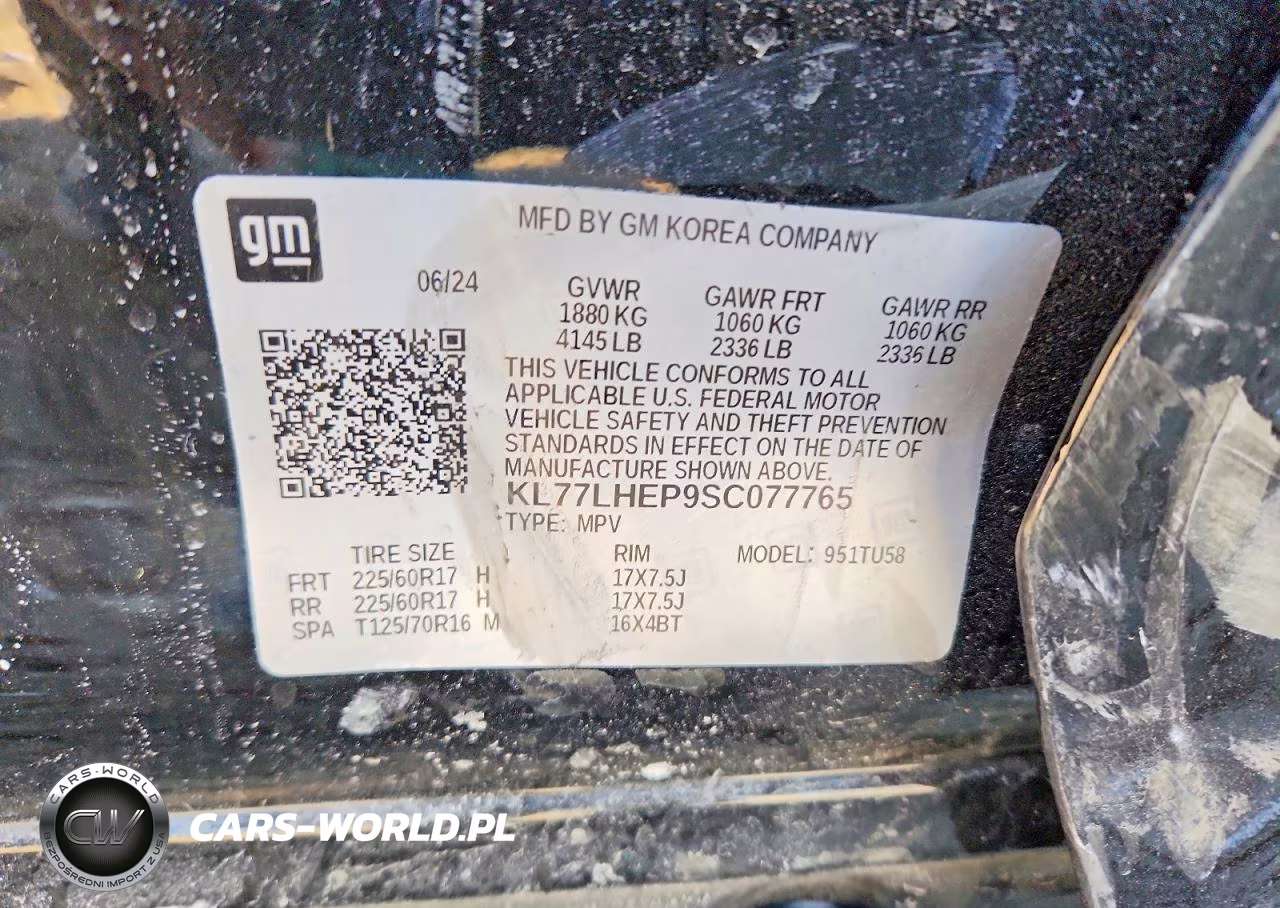 2025 Chevrolet Trax 1Lt VIN:KL77LHEP9SC077765 - 13