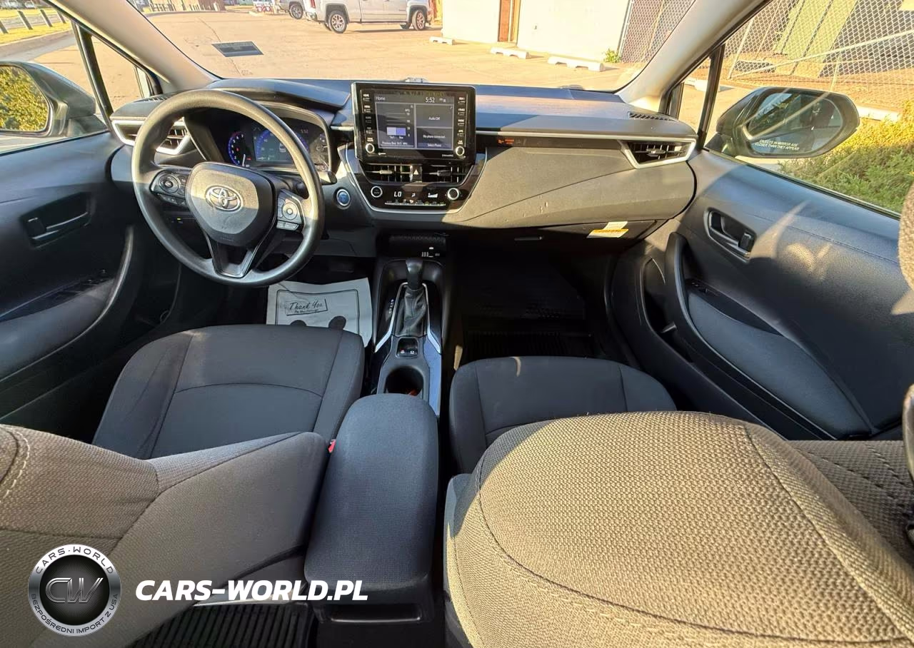 2022 Toyota Corolla Le VIN:JTDEAMDE3NJ050019 - 9