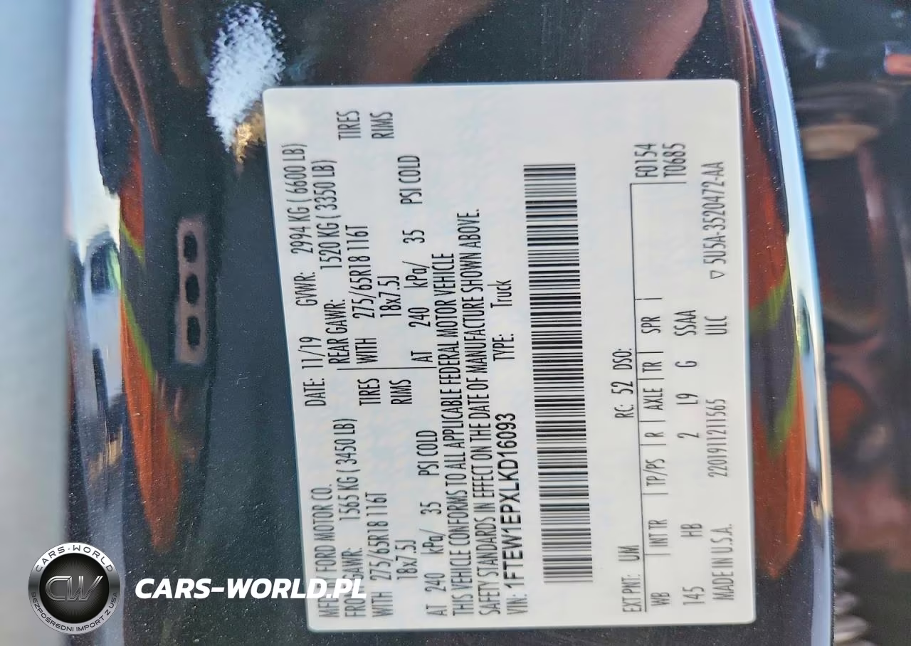 2020 Ford F150 Supercrew VIN:1FTEW1EPXLKD16093 - 12
