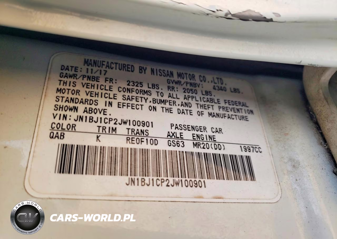 2018 Nissan Rogue Sport S VIN:JN1BJ1CP2JW100901 - 13