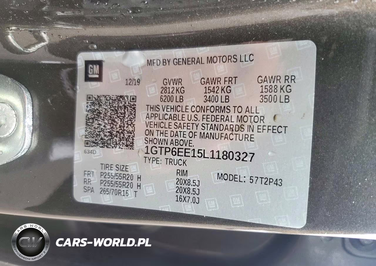 2020 GMC Canyon Denali VIN:1GTP6EE15L1180327 - 12