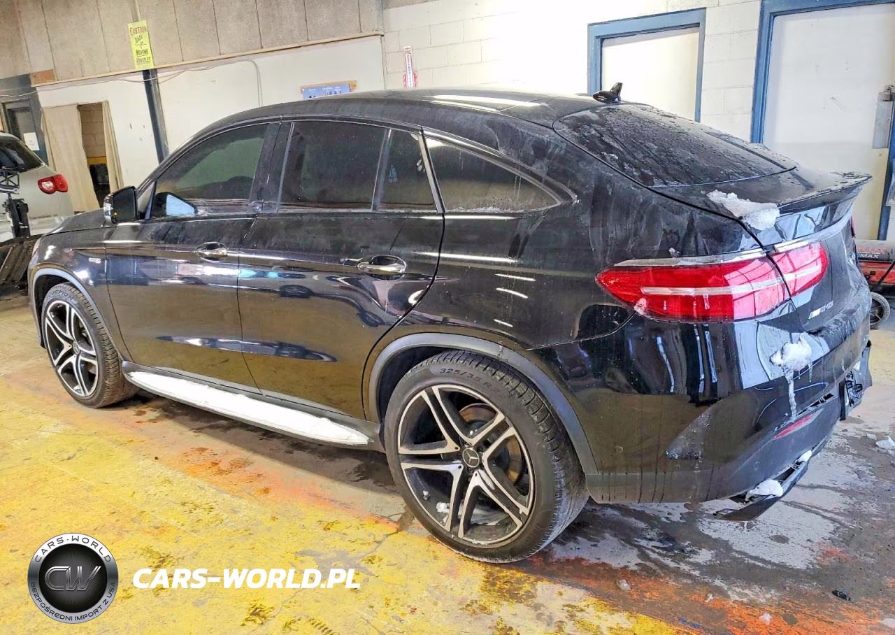 2018 Mercedes-Benz Gle Coupe 43 Amg VIN:4JGED6EB1JA118282 - 2