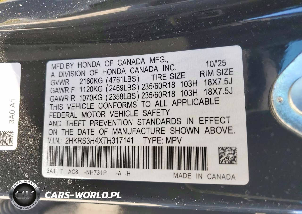 2026 Honda Cr-V Ex VIN:2HKRS3H4XTH317141 - 13