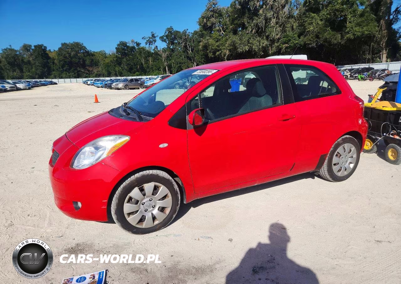 2007 Toyota Yaris Base VIN:JTDJT903075099734 - 1