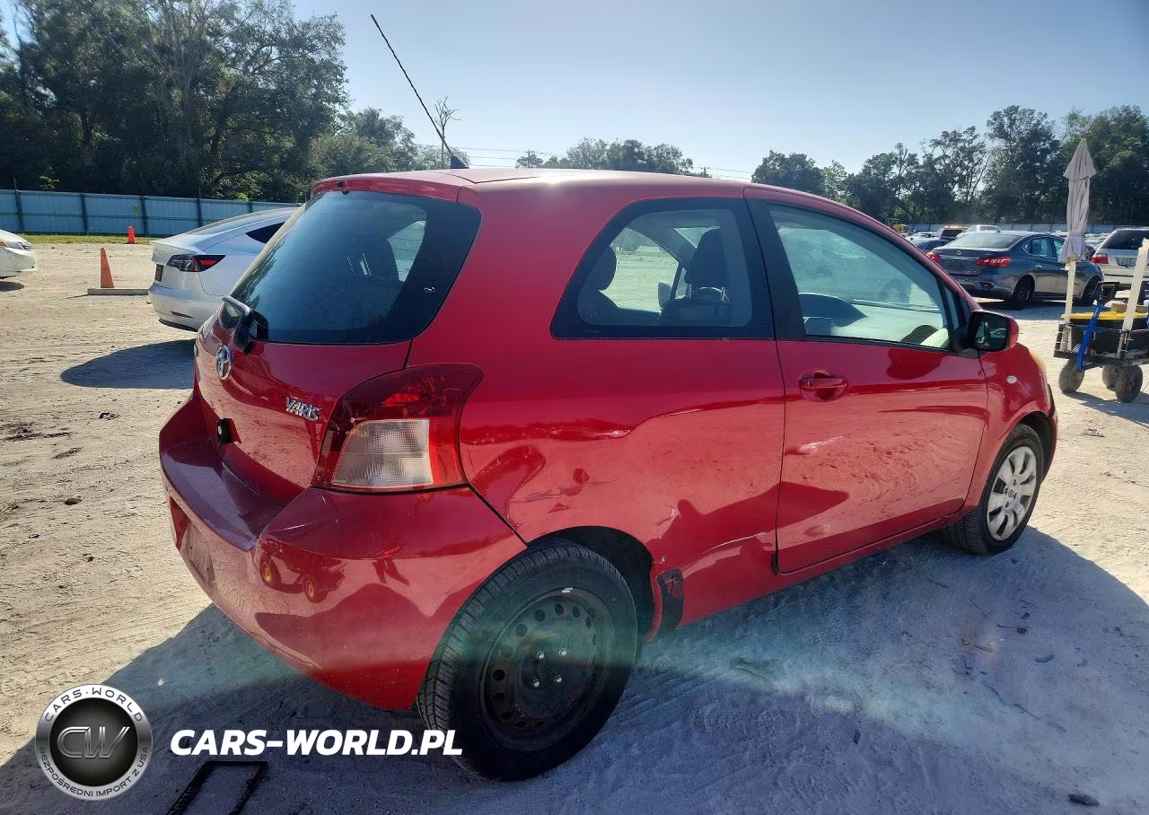 2007 Toyota Yaris Base VIN:JTDJT903075099734 - 3