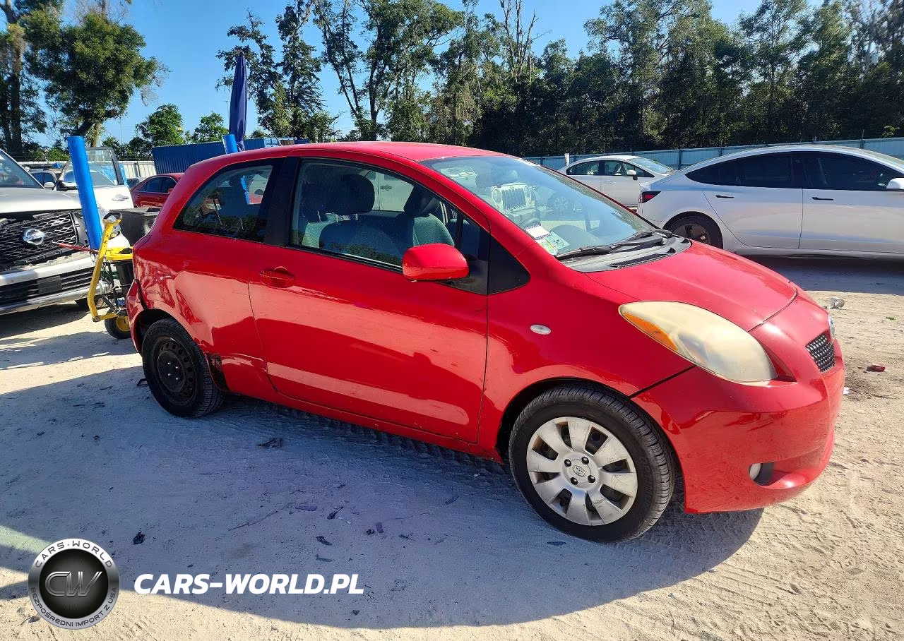 2007 Toyota Yaris Base VIN:JTDJT903075099734 - 4