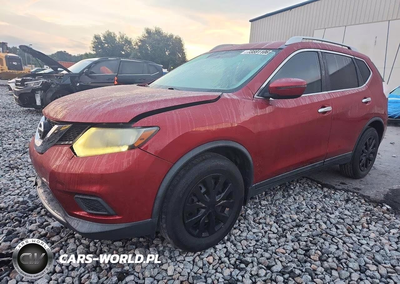 2016 Nissan Rogue S VIN:5N1AT2MT5GC814998 - 1