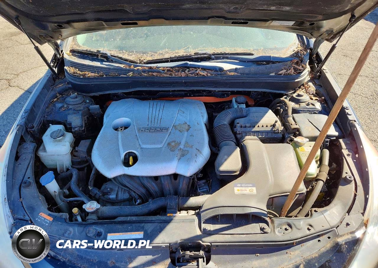 2013 Hyundai Sonata Hybrid VIN:KMHEC4A4XDA066931 - 11