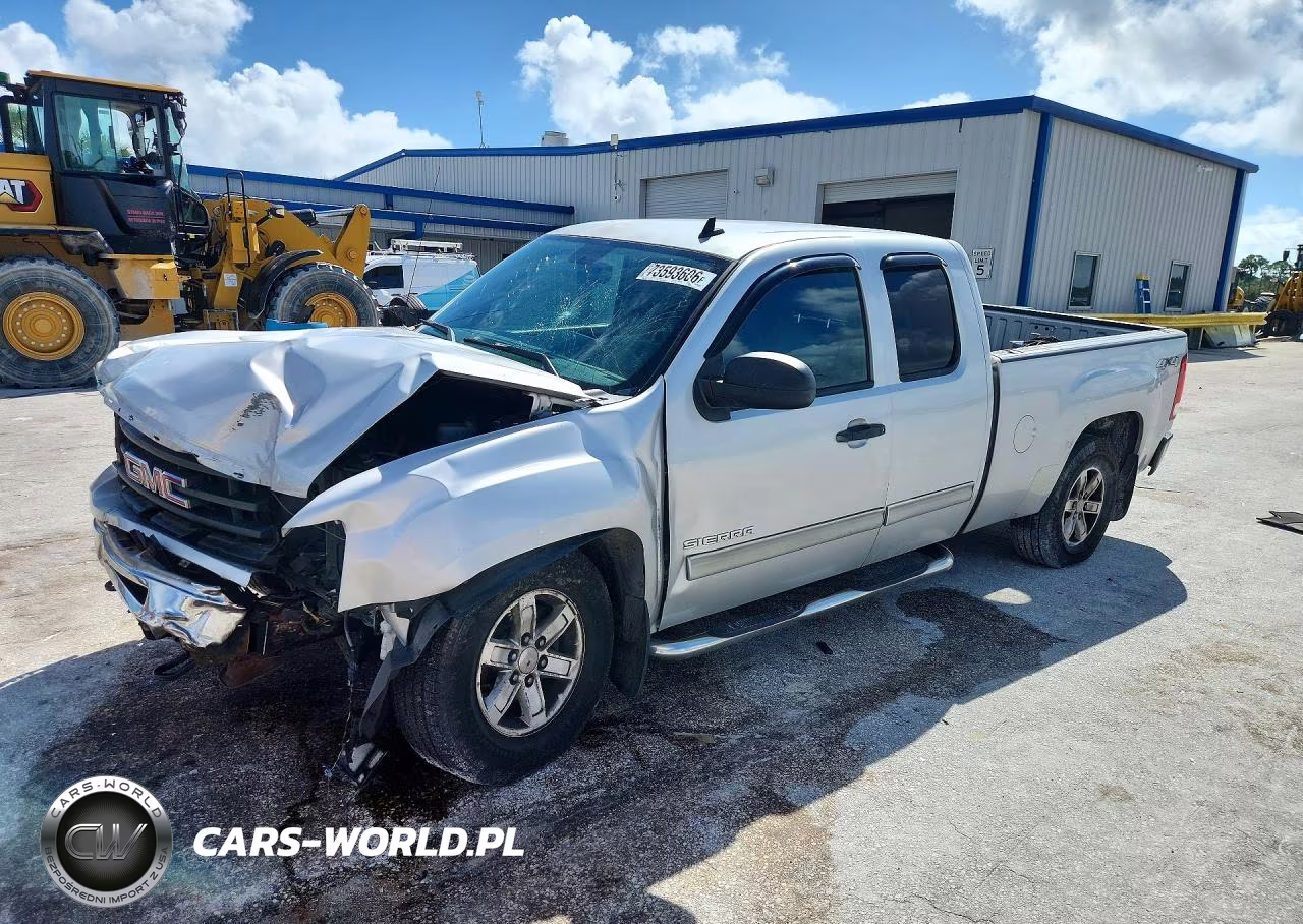 2011 GMC Sierra K1500 Sle VIN:1GTR2VE35BZ185923 - 1