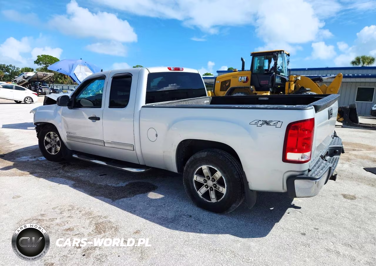 2011 GMC Sierra K1500 Sle VIN:1GTR2VE35BZ185923 - 2