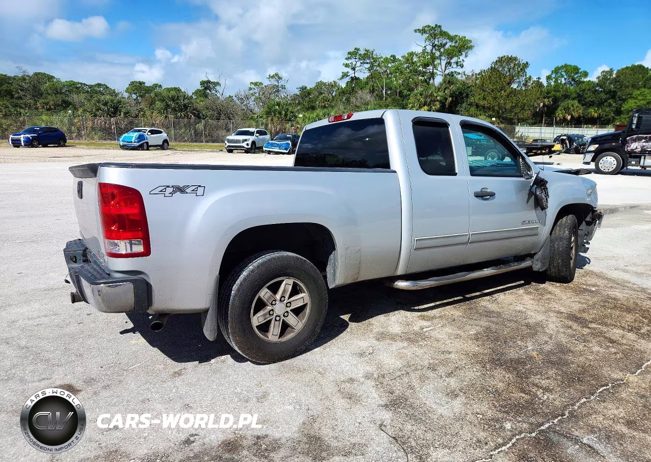 2011 GMC Sierra K1500 Sle VIN:1GTR2VE35BZ185923 - 3