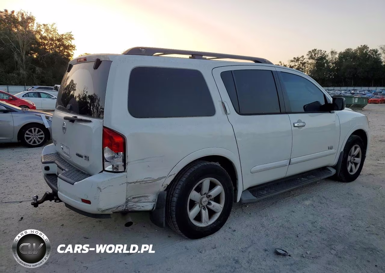 2008 Nissan Armada Se Ffv VIN:5N1BA08D18N613719 - 3
