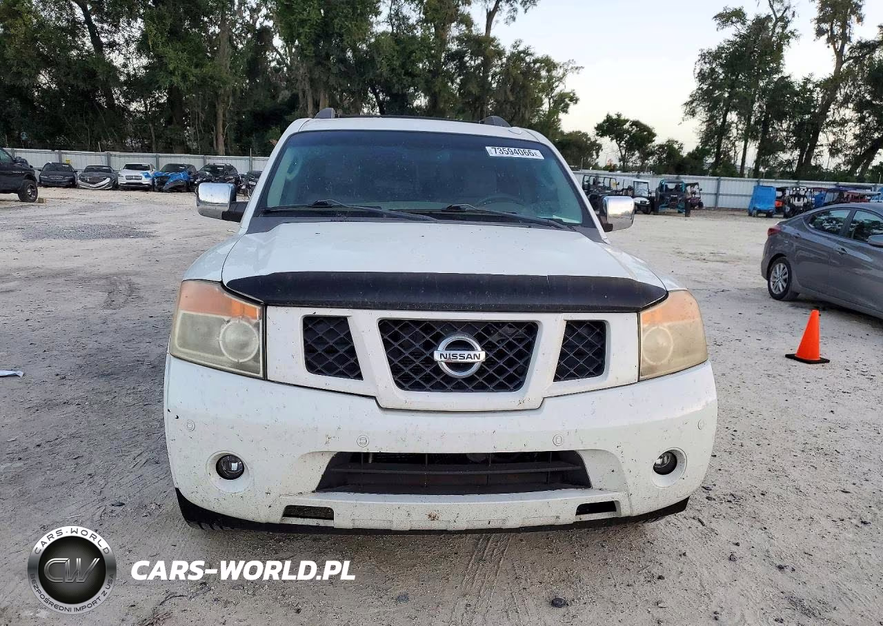 2008 Nissan Armada Se Ffv VIN:5N1BA08D18N613719 - 5
