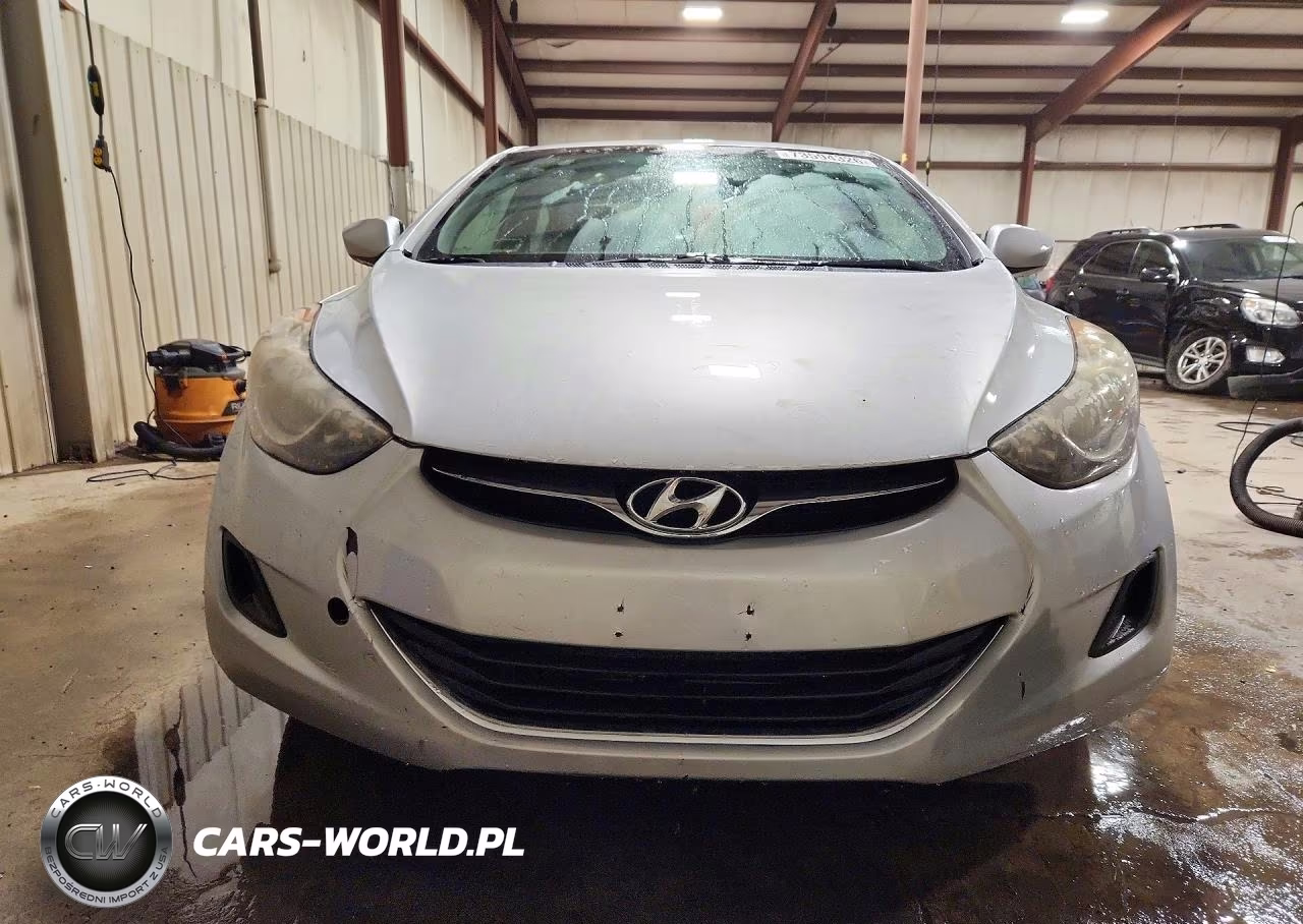 2012 Hyundai Elantra Gls VIN:KMHDH4AE2CU414241 - 5
