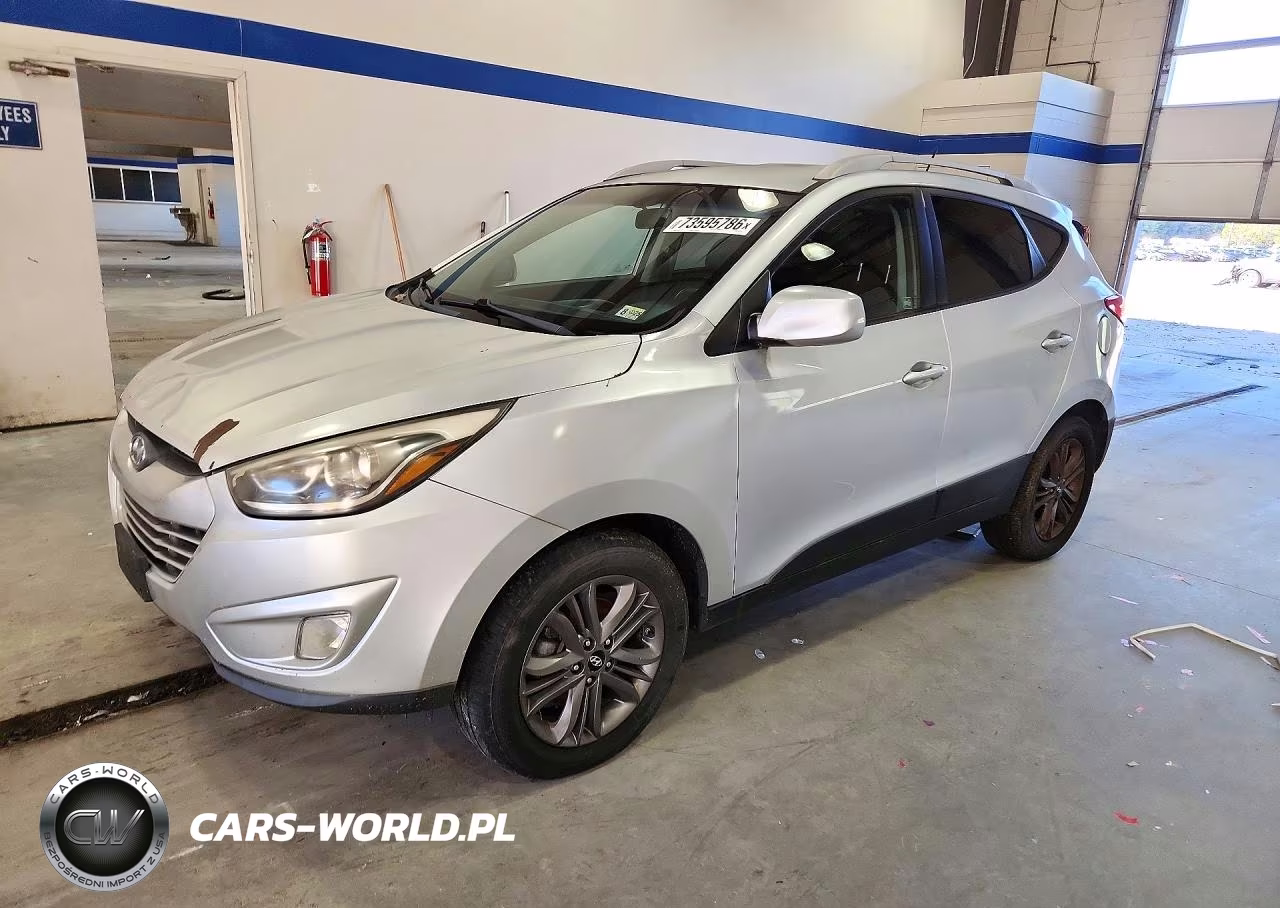2014 Hyundai Tucson Se VIN:KM8JU3AGXEU835153 - 1