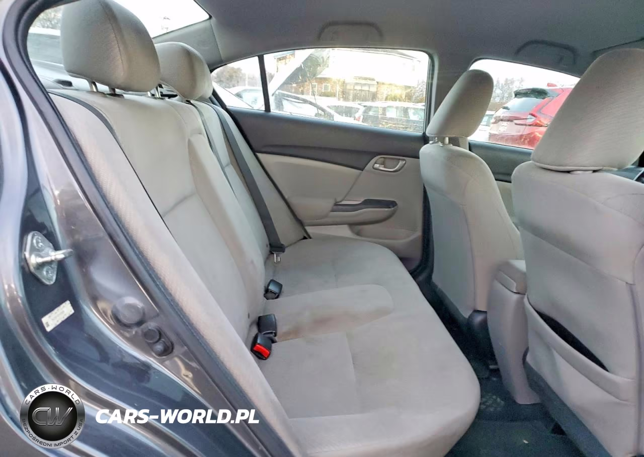 2013 Honda Civic Lx VIN:2HGFB2F58DH509386 - 10